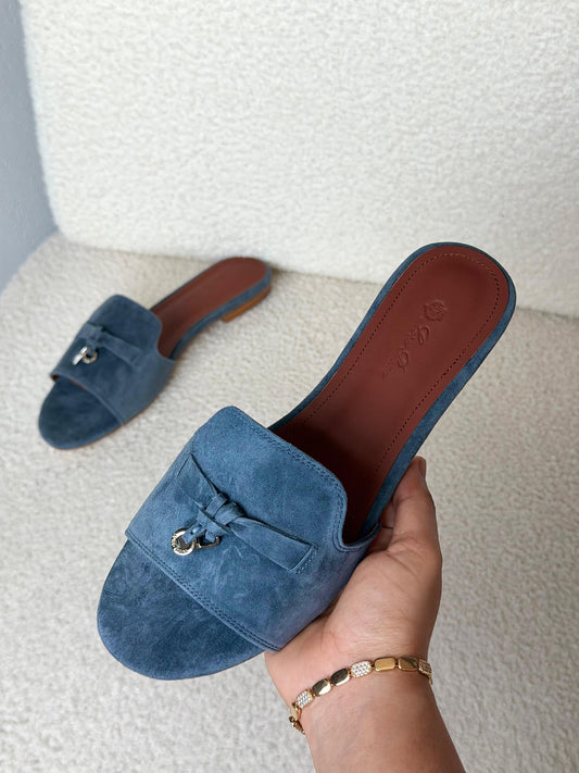Loro Piana Heels - Blue