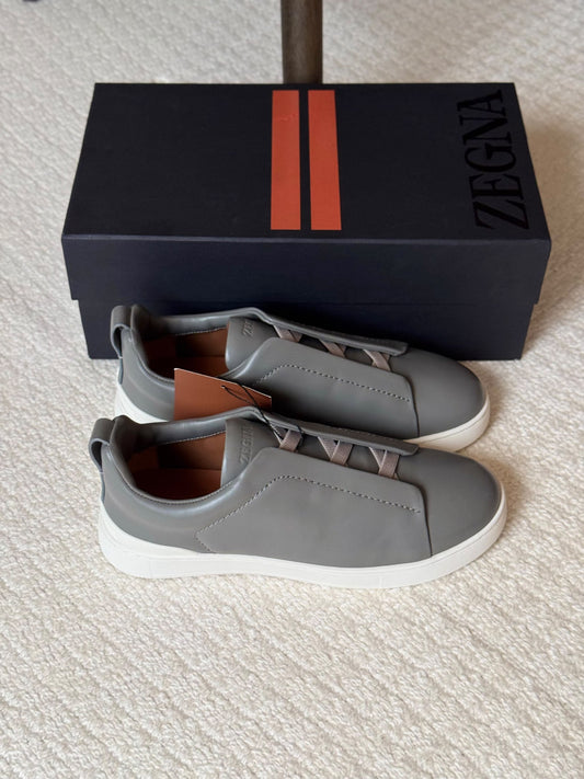 Zegna Panel Sneakers - Grey
