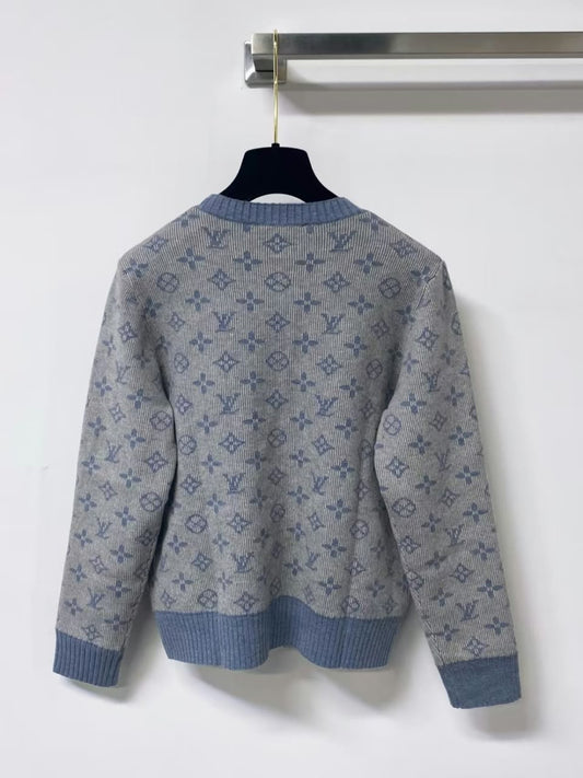 Louis Vuitton Sweater - Grey Monogram