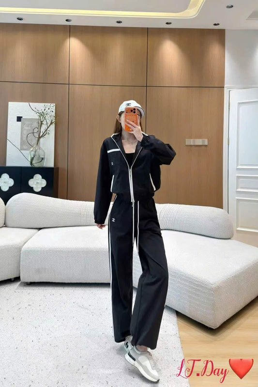 Chanel Tracksuit - Black