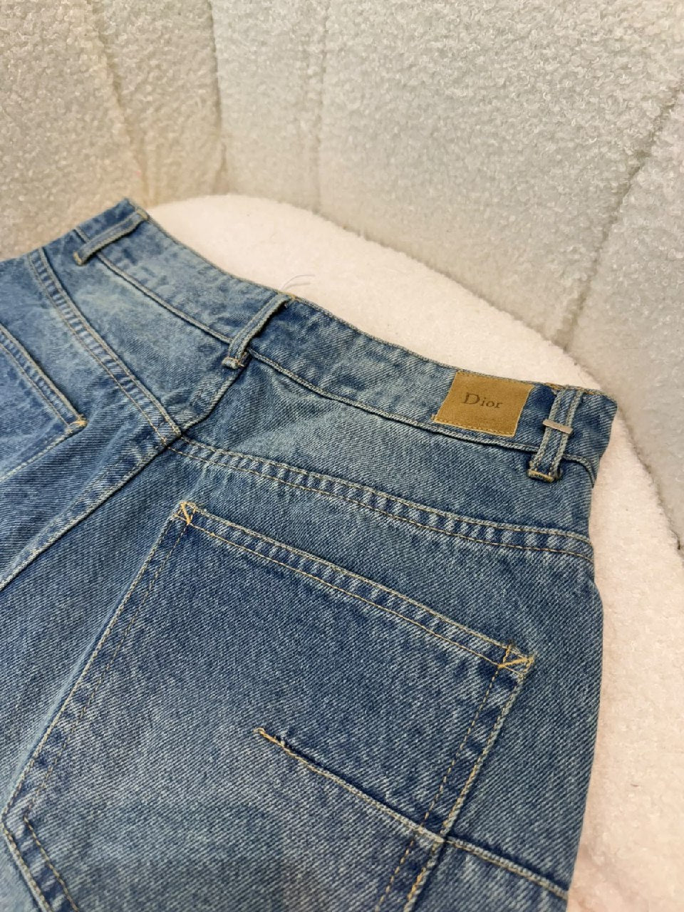 Dior Flared Jeans Pants - Blue