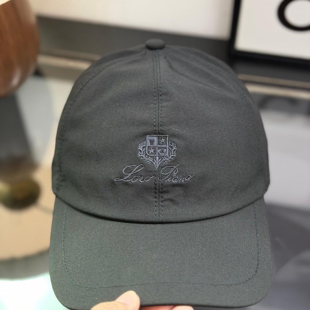 Loro Piana Cap - Dark Grey