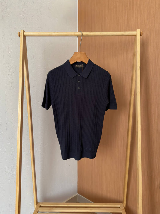 Loro Piana Polo Shirt - White, Brown, Navy, Black