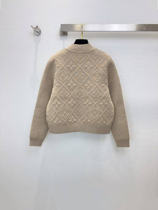 Louis Vuitton Bomber Jacket - Beige Monogram