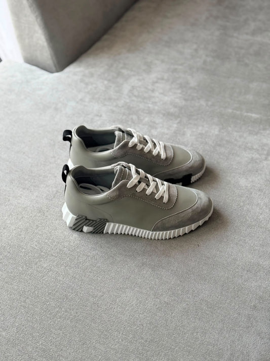 Hermès Bouncing Sneakers - Grey Suede