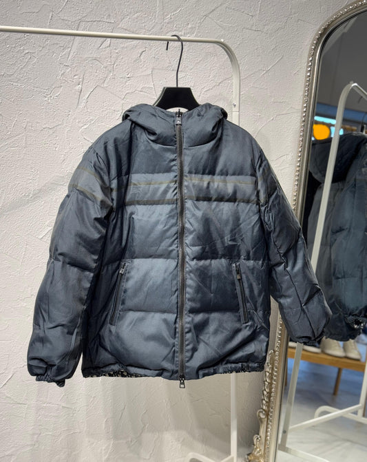 Dior Hooded Jacket - Navy Monogram