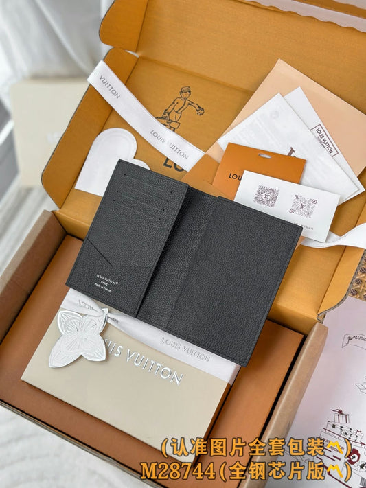 Louis Vuitton Passport Cover - Black