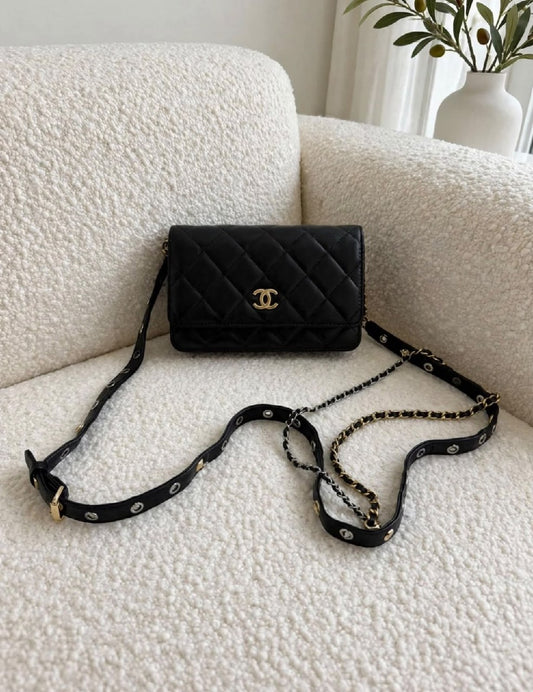 Chanel Shoulder Bag - Black