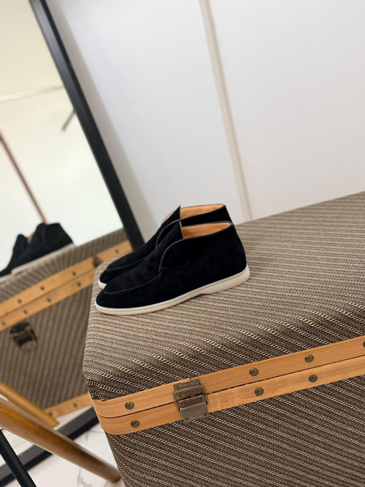 Loro Piana Slip-On Boots - Black