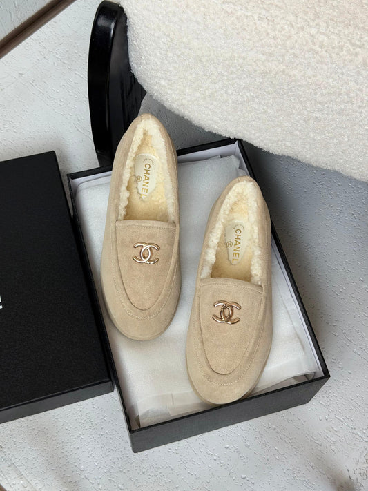 Chanel Loafers - Beige