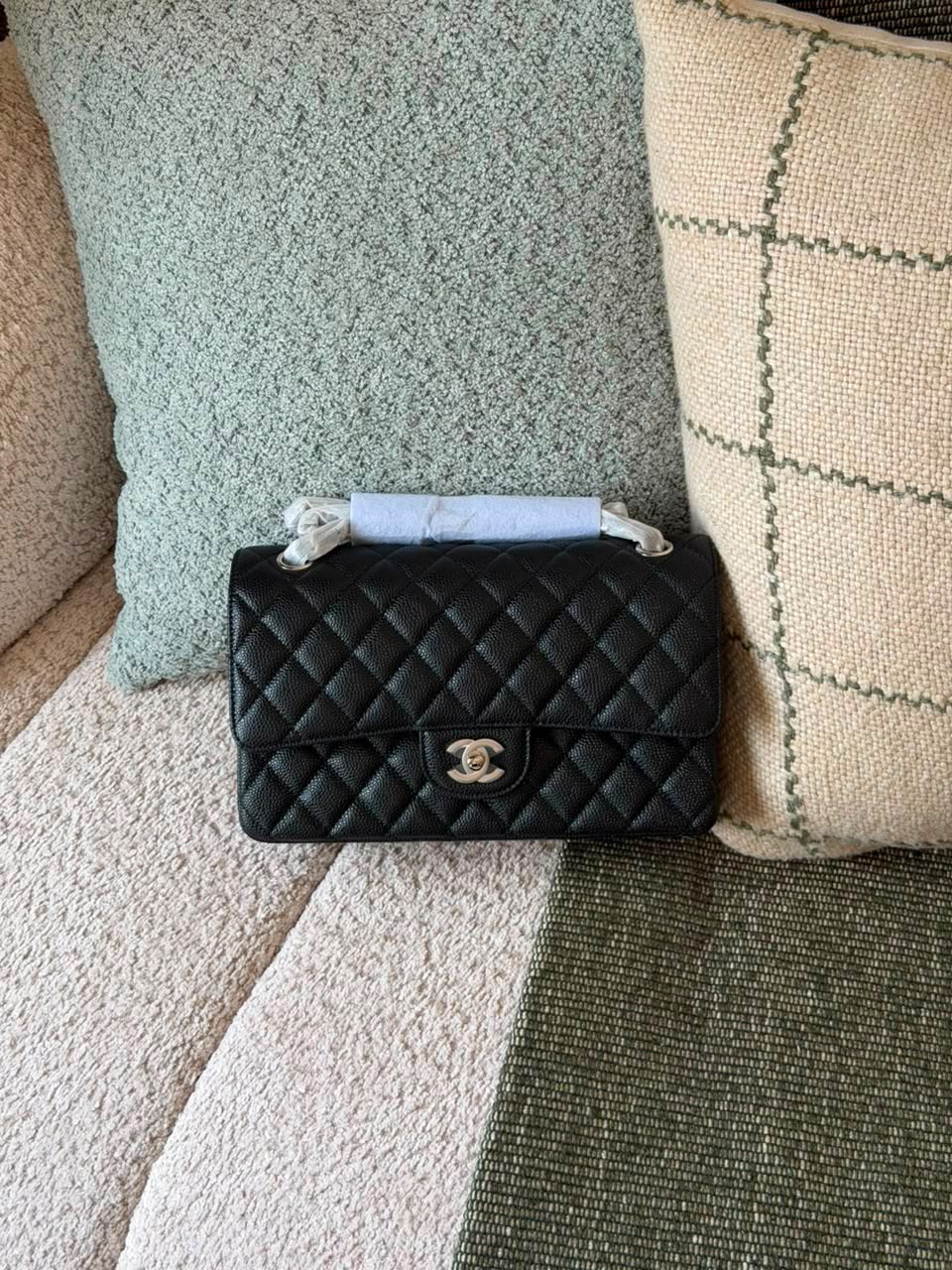Chanel Shoulder Bag - Grey, Beige, Brown, Navy, Pink, Black