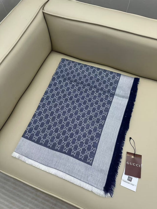 Gucci Scarf - Navy