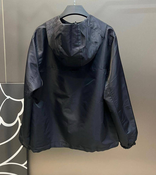 Louis Vuitton Monogram Reversible Hooded Jacket - Black