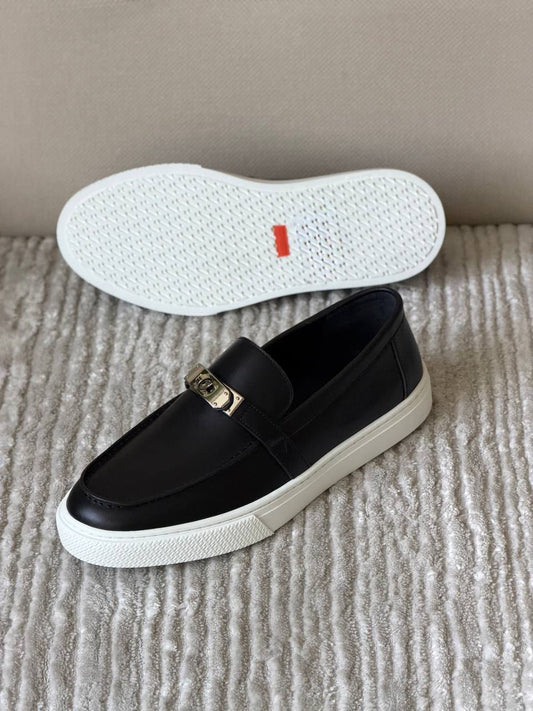 Hermès Loafers - Black