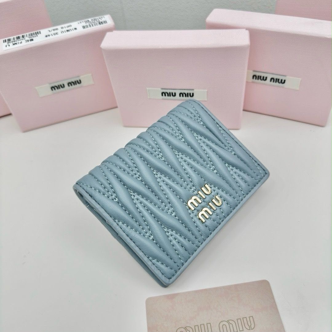 Miu Miu Card Holder - Pink, Red, Black, White