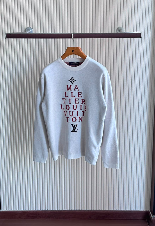 Louis Vuitton Sweater - White Monogram