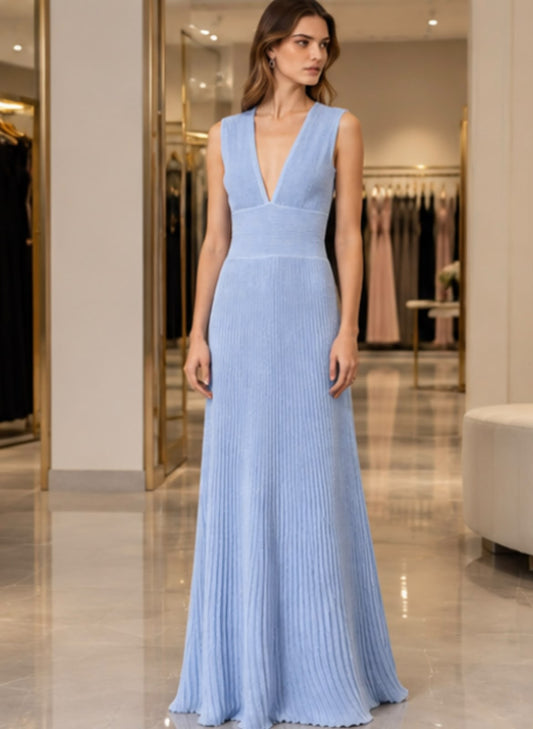 Alaïa Dress - Light Blue