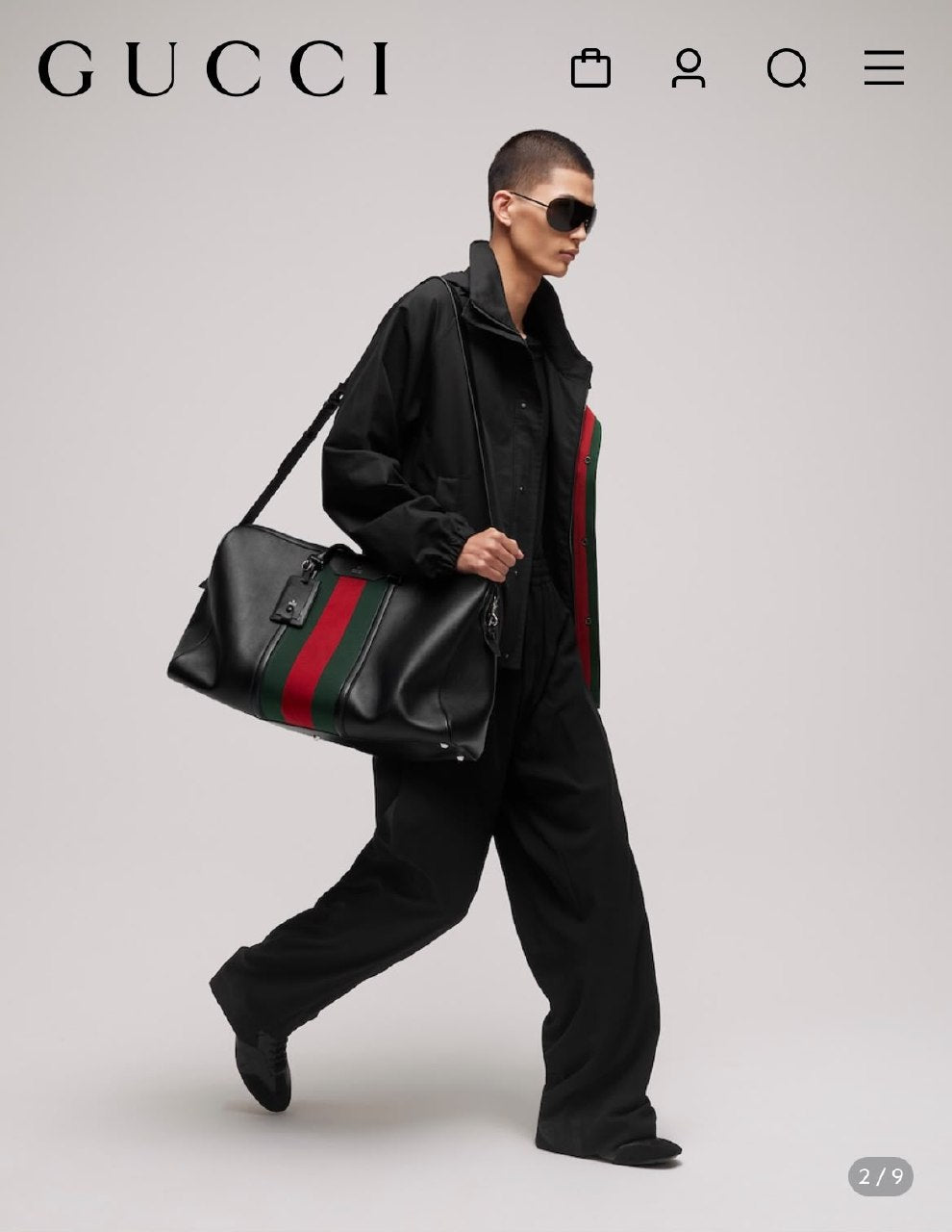 Gucci Travel Bag - Black