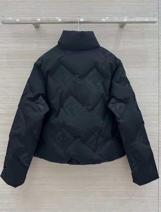 Fendi Puffer Jacket - Black