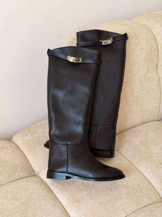 Hermes Boots - Black