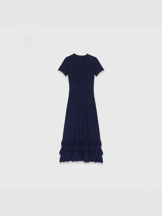 Maje Dress - Navy