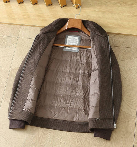 Loro Piana Bomber Jacket - Brown