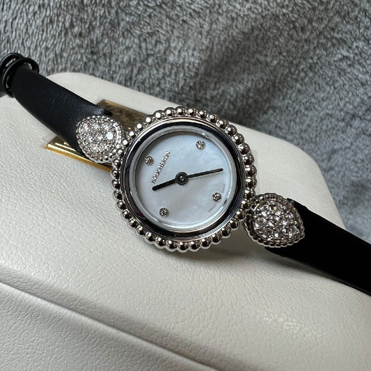 Boucheron Watch - Silver & White