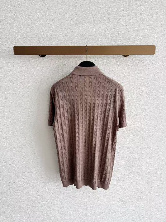 Brunello Cucinelli Polo Shirt - Brown
