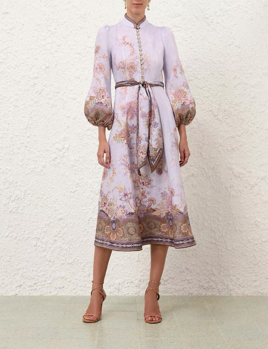 Zimmermann Dress - Light Purple Floral