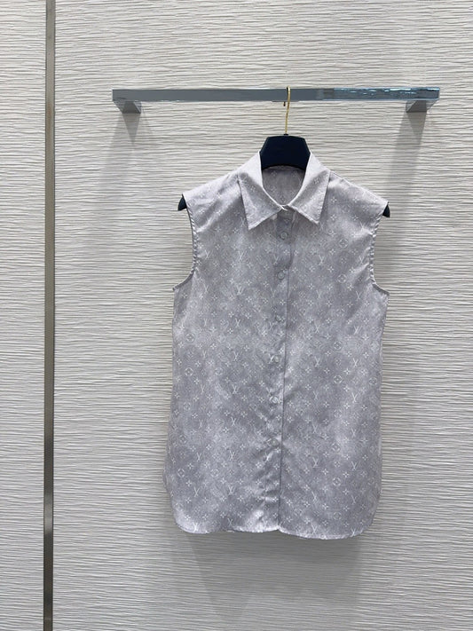 Louis Vuitton Button-Front Set - Grey Monogram