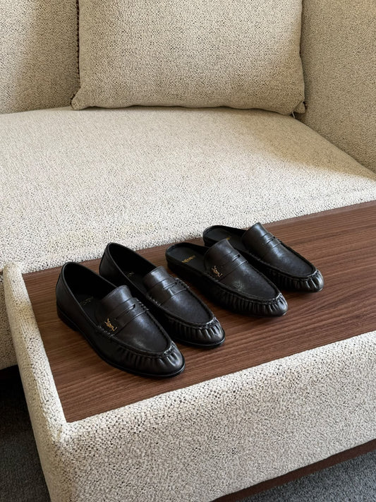 YSL Loafers - Black, Brown, Black Suede