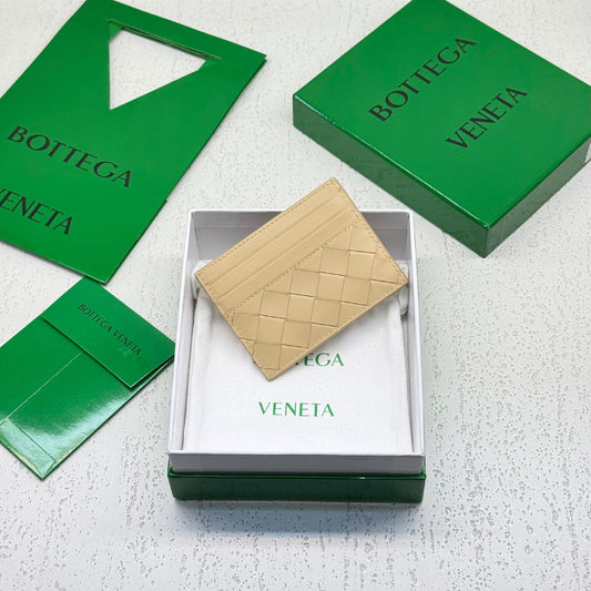 Bottega Veneta Card Holder - Beige, Dark Grey, Burgundy, Navy, Brown, Black