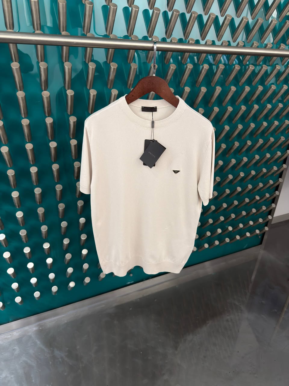 Prada T-Shirt - Black, White, Grey, Beige