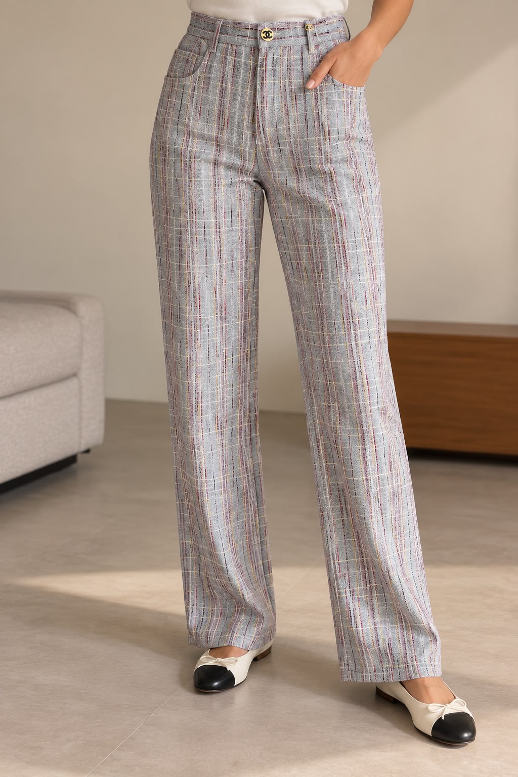Chanel Pants - Grey