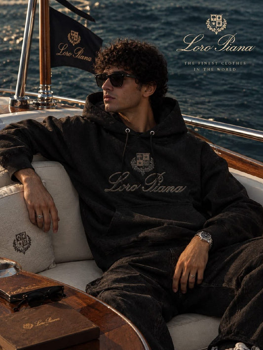 Loro Piana Hoodie - Black