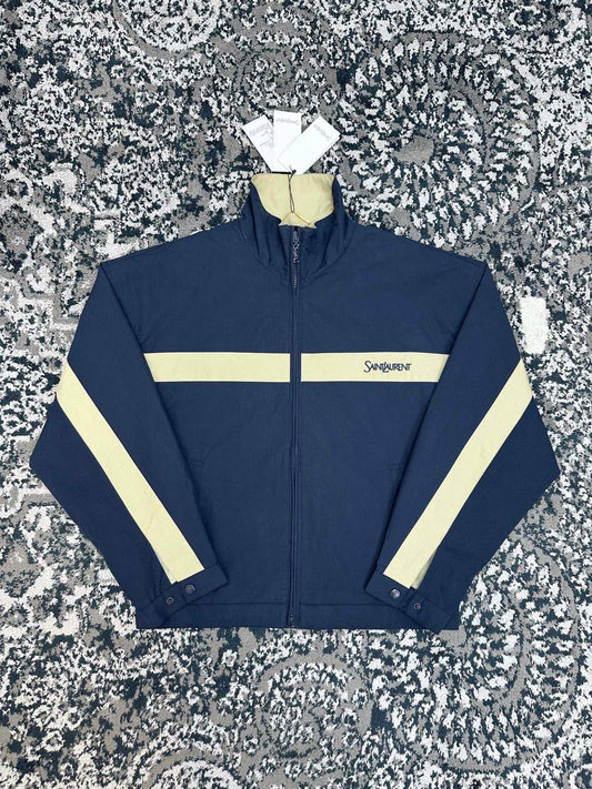 Saint Laurent Jacket - Navy & White