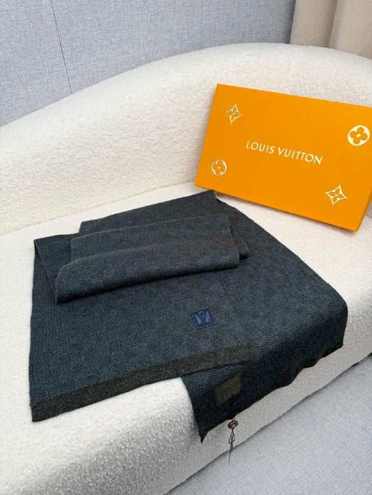 Louis Vuitton Plain Scarf - Dark Grey