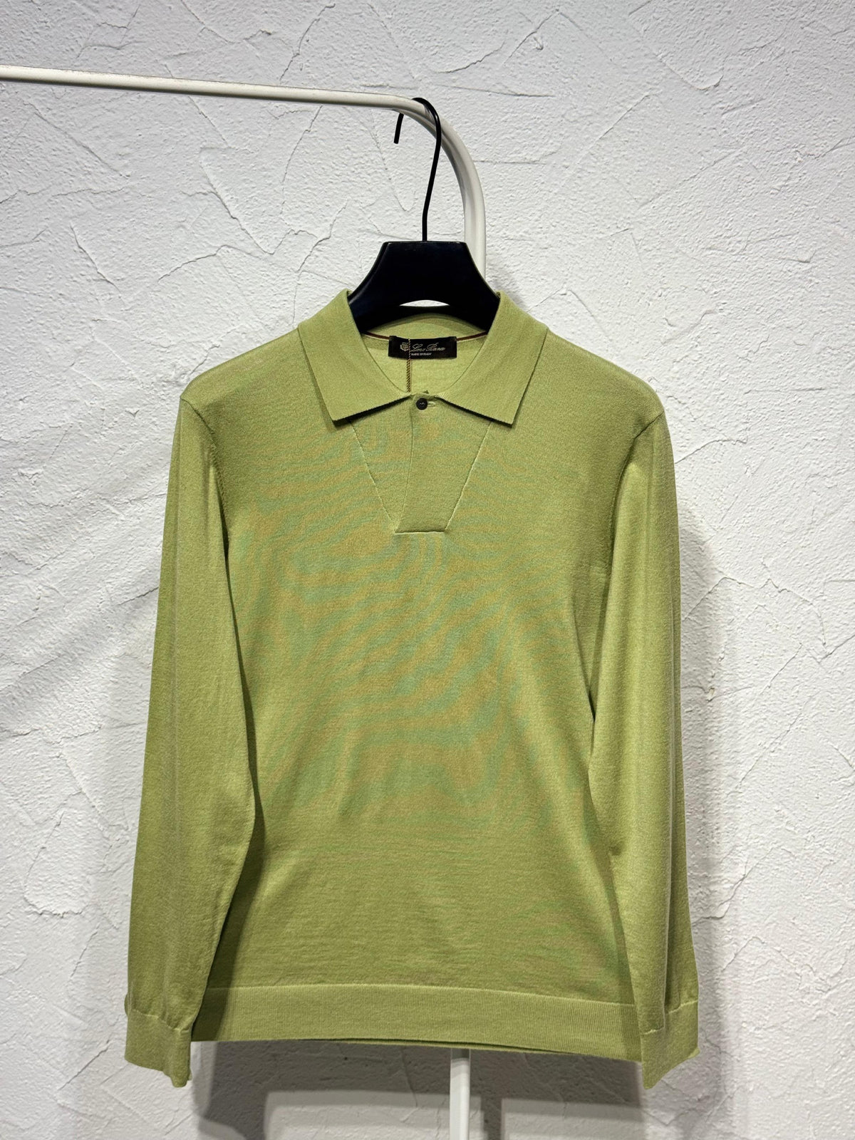 Loro Piana Polo Sweater - Light Blue, Navy, Brown, Black, Green