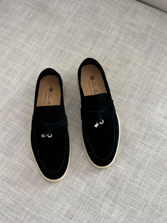 Loro Piana Loafers - Black
