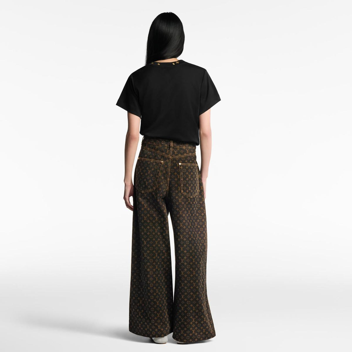 Louis Vuitton Jeans Pants - Black Monogram