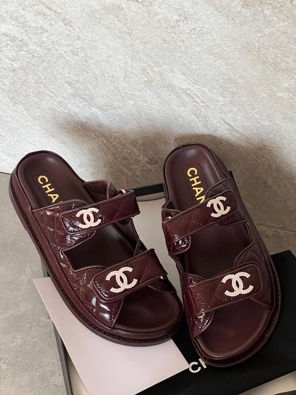 Chanel Slippers 3 colors