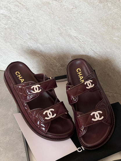 Chanel Slippers 3 colors