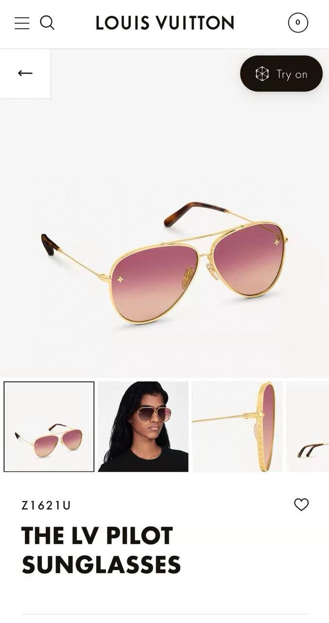 Louis Vuitton Sunglasses 2 colors