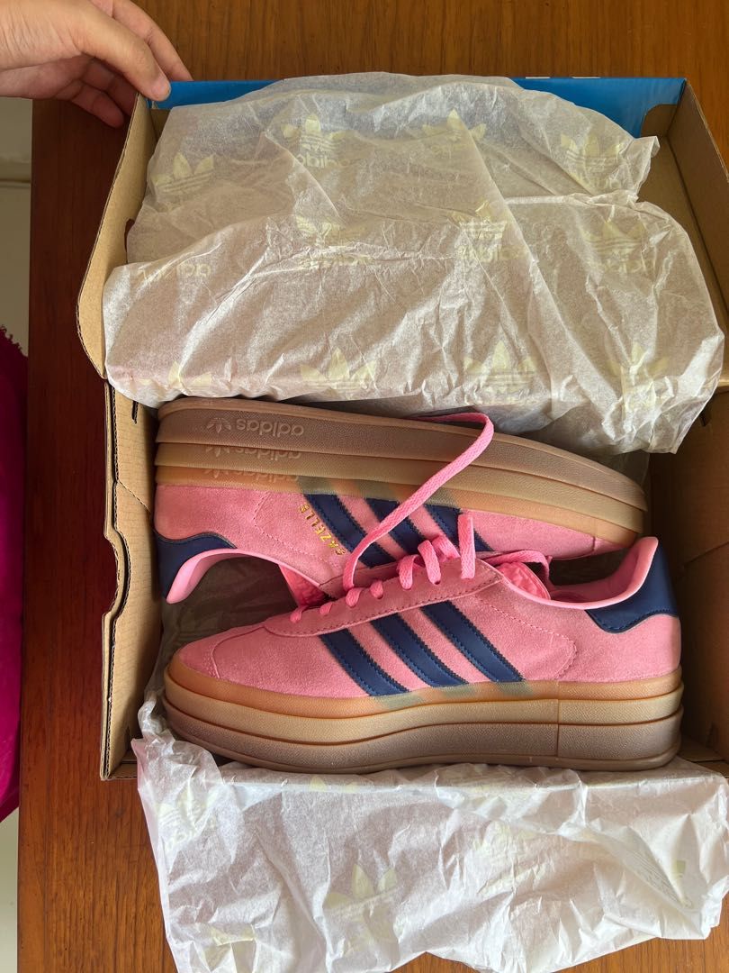 Adidas Gazelle Bold 'Pink Glow Gum'