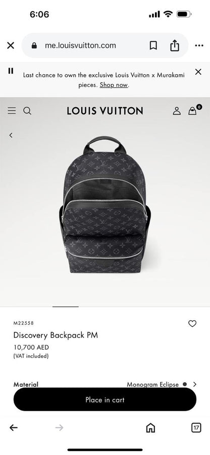 Louis Vuitton Backpack (VIP Quality)