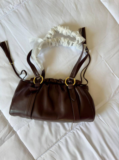 Miu Miu Joie Nappa Shoulder Bags (VIP Quality)
