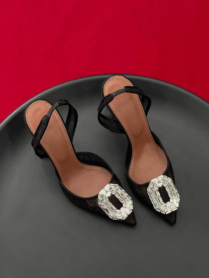 Amina Muaddi Heels 3 colors