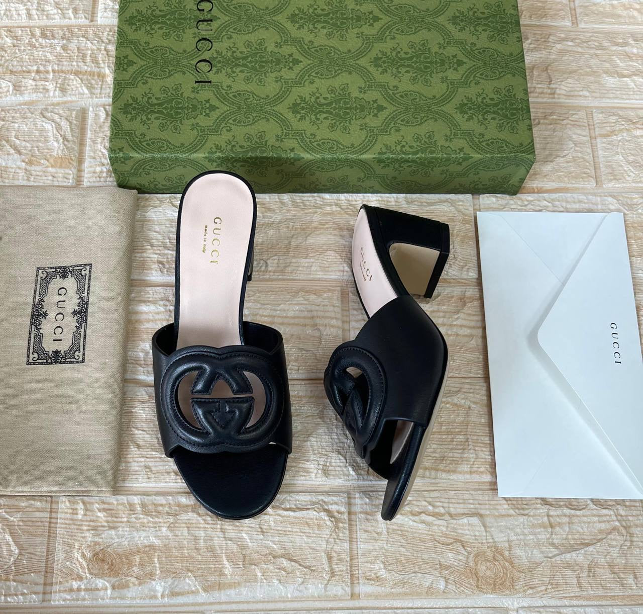 Gucci Heels 3 colors
