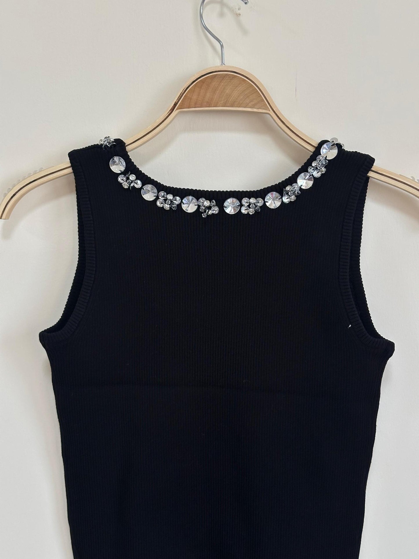 Miu Miu Sleeveless T-Shirt