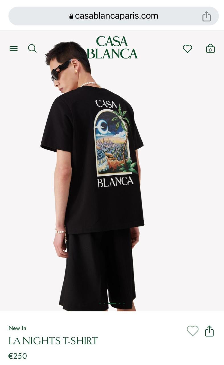 Casablanca T-Shirt 2 colors